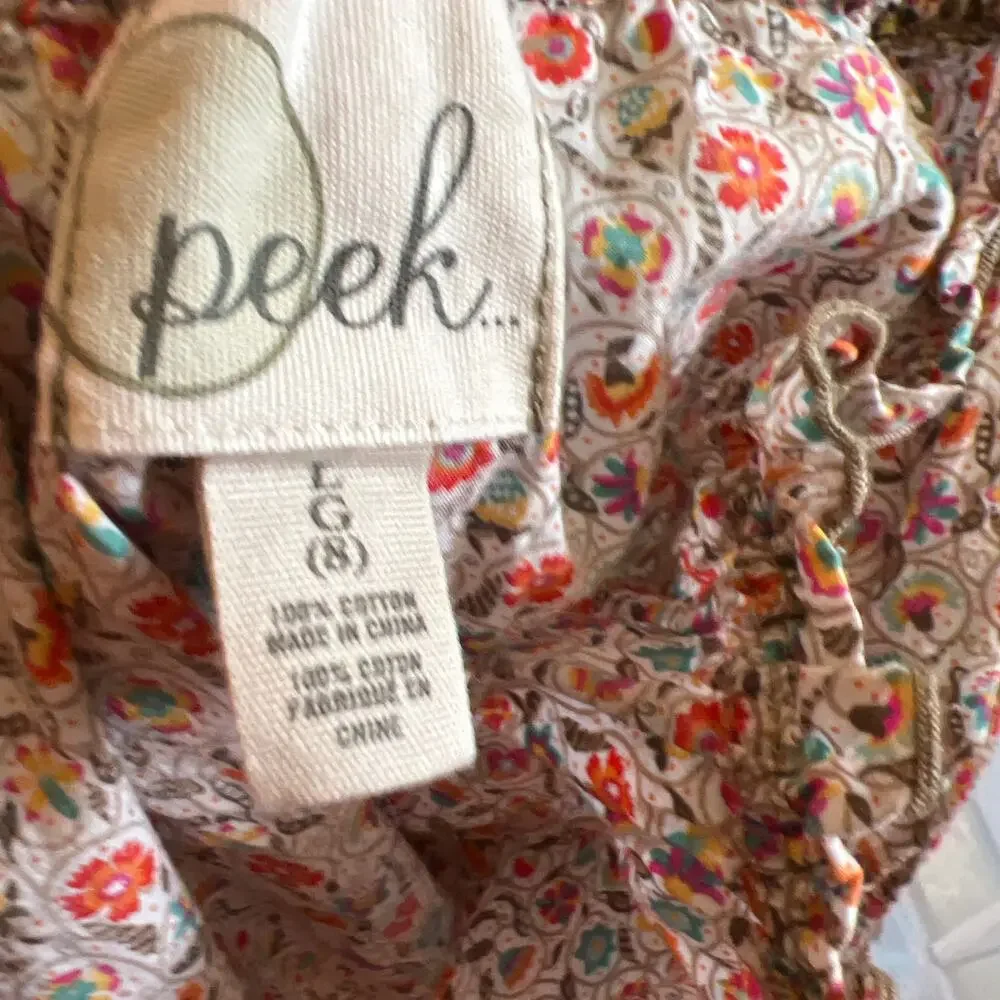 Peek Girls Clothing Lot Size 8 10 Dresses T-Shirt Aren’t You Curious‎ L XL